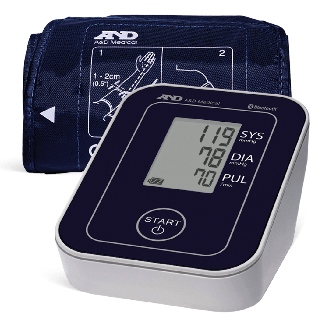 A & D Medical Health Monitoring A&D One-Button Blood Pressure Monitor - Wireless