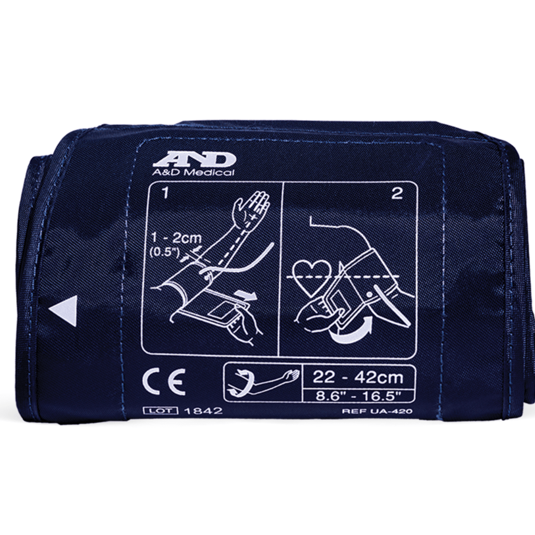 A & D Medical Health Monitoring A&D One-Button Blood Pressure Monitor - Wireless