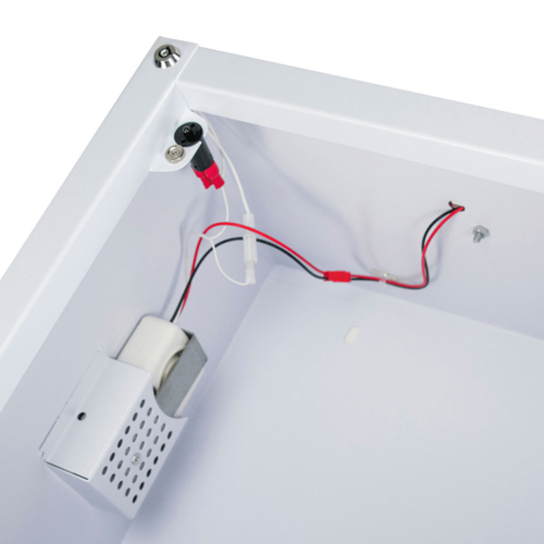 CenterpeaceHealth AED Accessories AED Cabinet Large - Available in three options, Basic, with Alarm, or with Alarm & Strobe