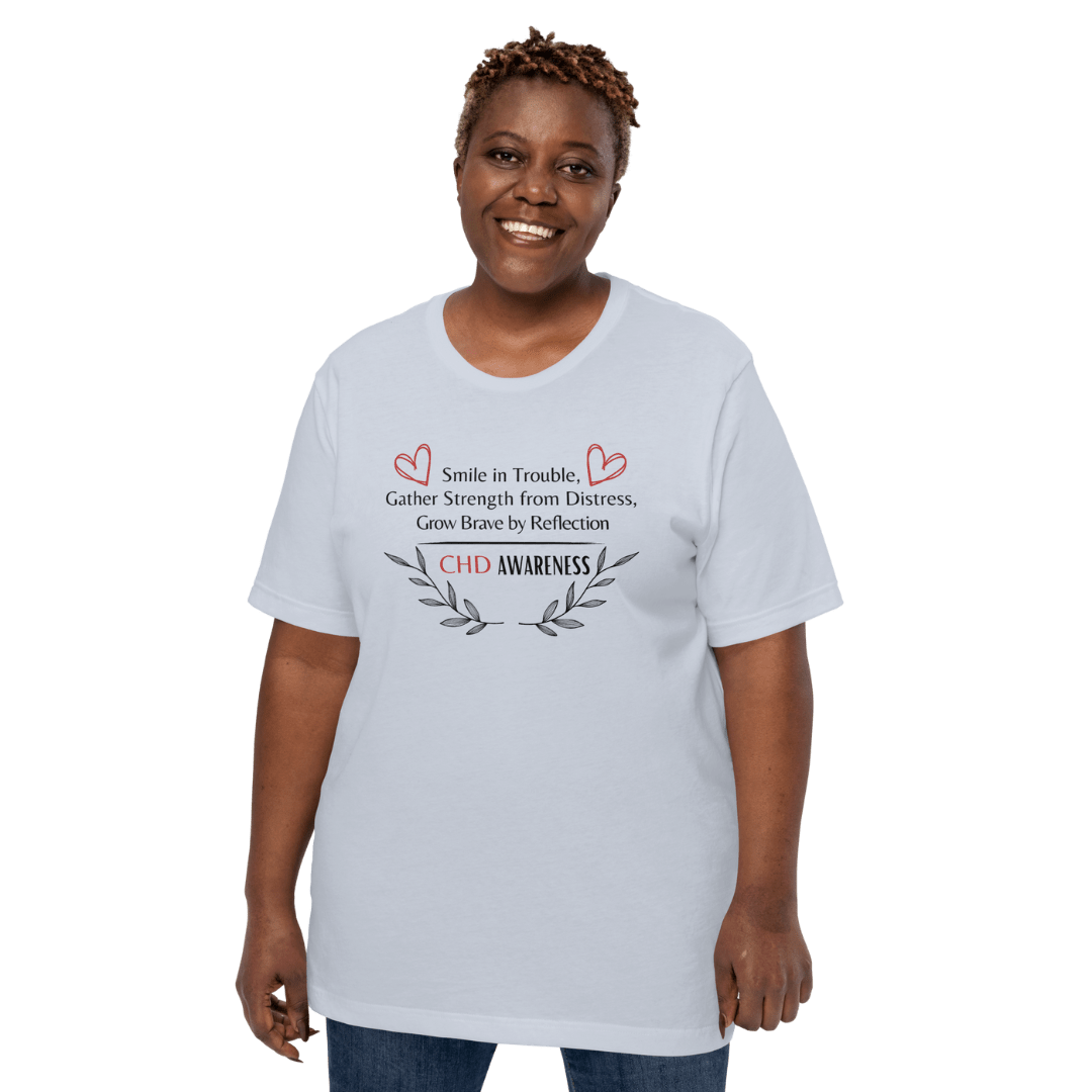 CenterpeaceHealth Apparel and Accessories Smile in Trouble Unisex t-shirt