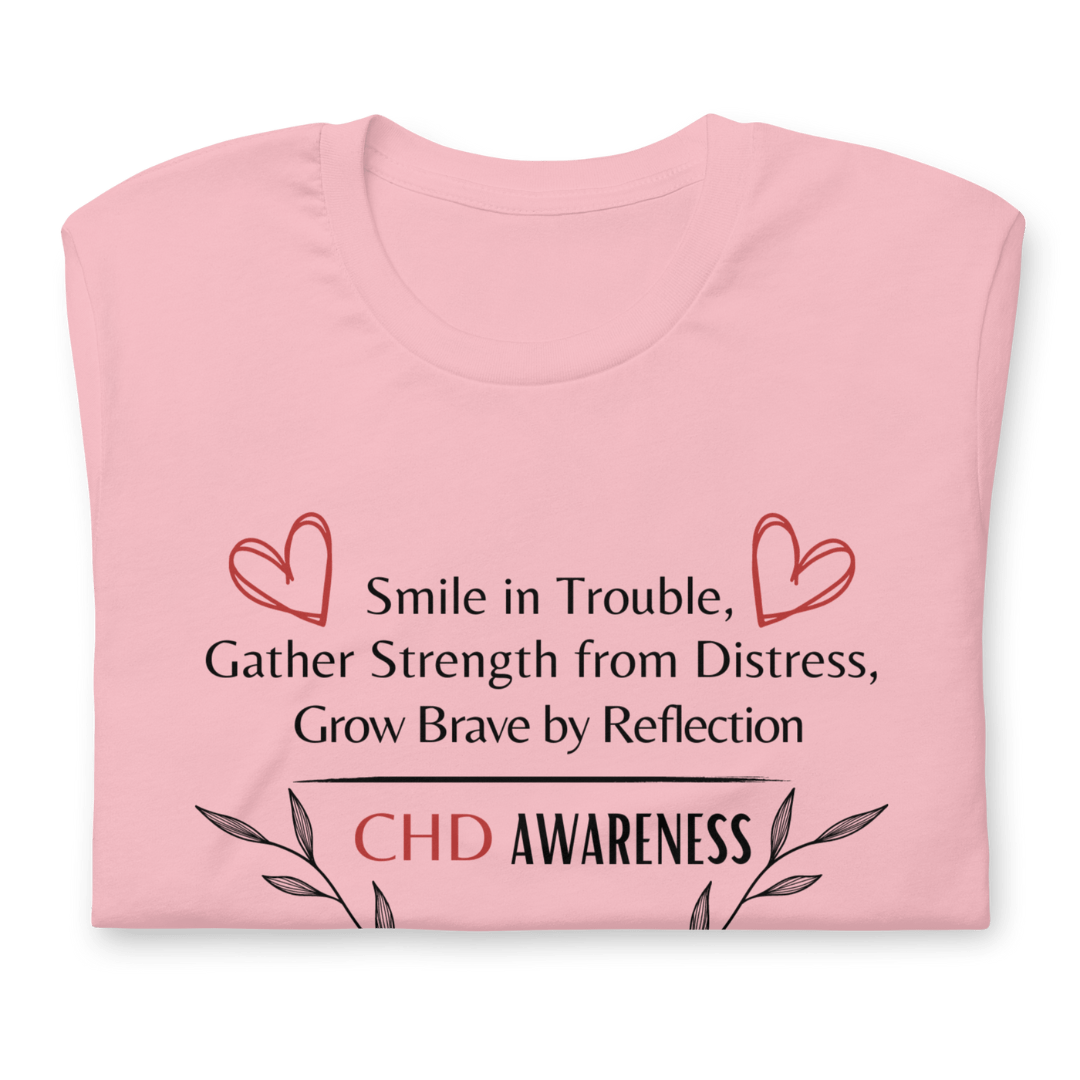 CenterpeaceHealth Apparel and Accessories Smile in Trouble Unisex t-shirt