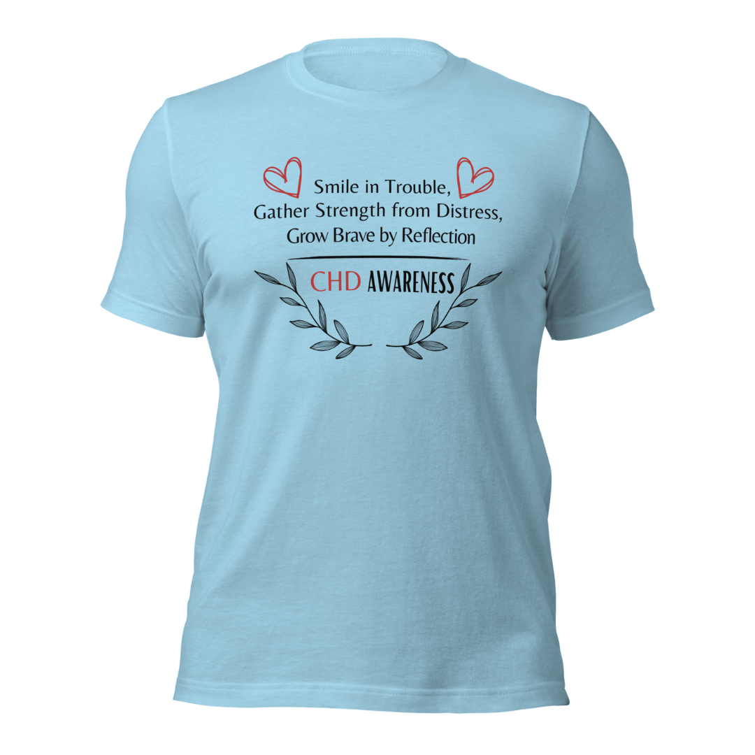 CenterpeaceHealth Apparel and Accessories Smile in Trouble Unisex t-shirt