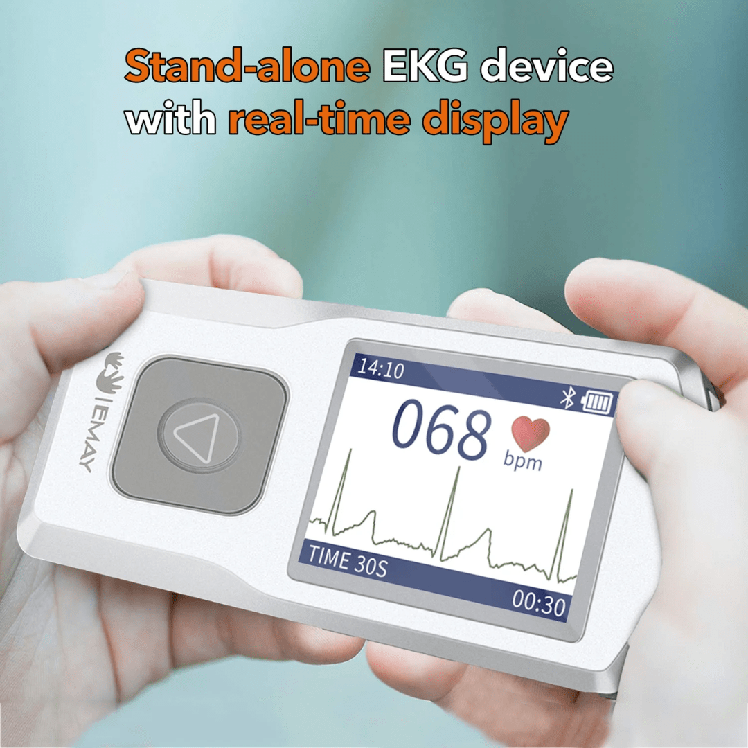 EMAY Health Monitoring EMAY Portable EKG Monitor - Available in 3 Color Options