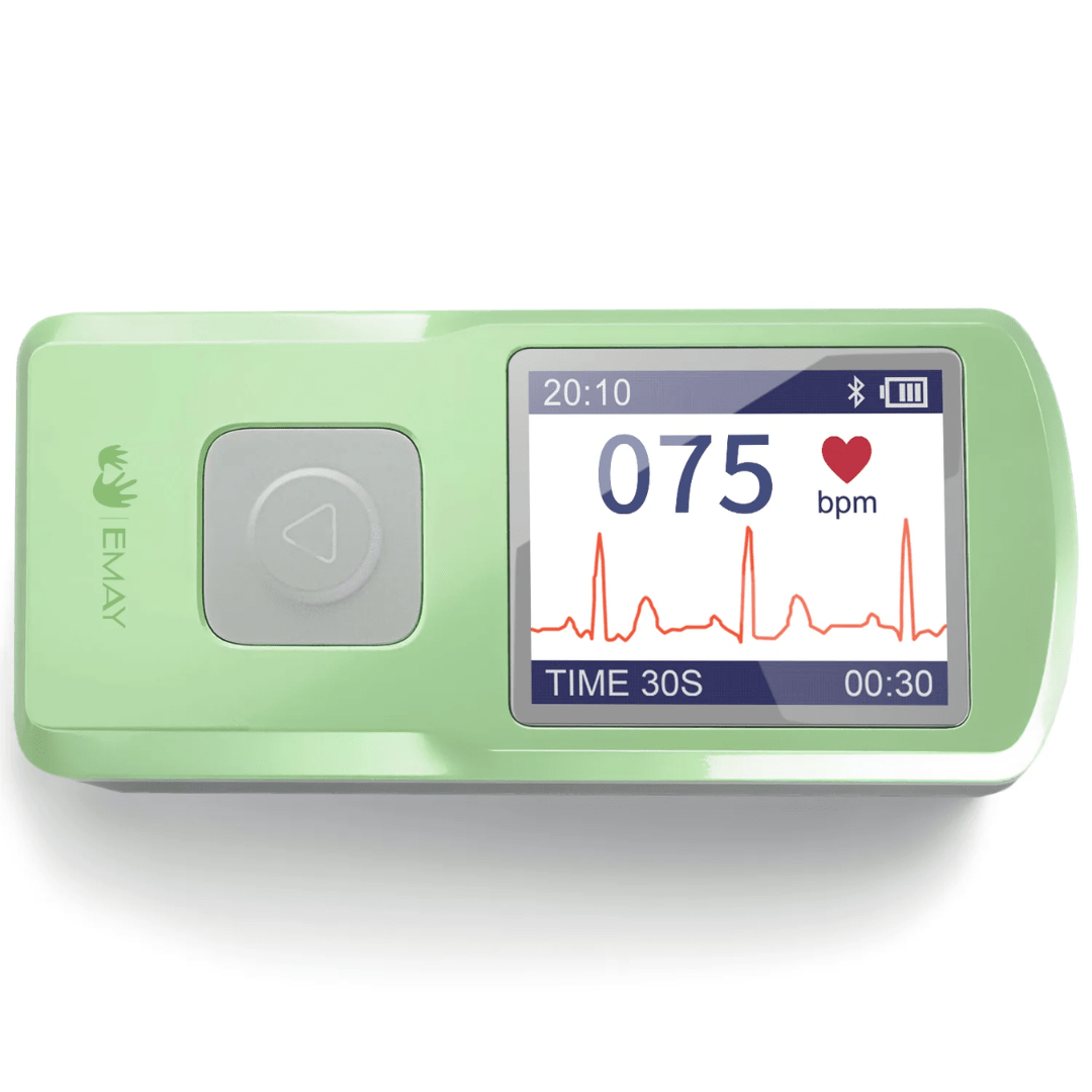 EMAY Health Monitoring Green EMAY Portable EKG Monitor - Available in 3 Color Options