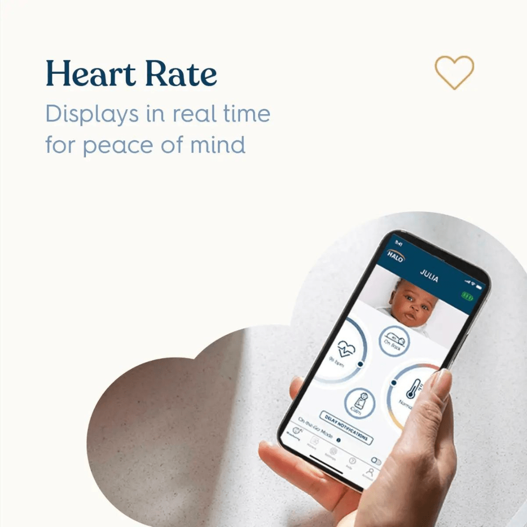 HALO Baby Monitoring HALO® SleepSure™ Smart Baby Monitor