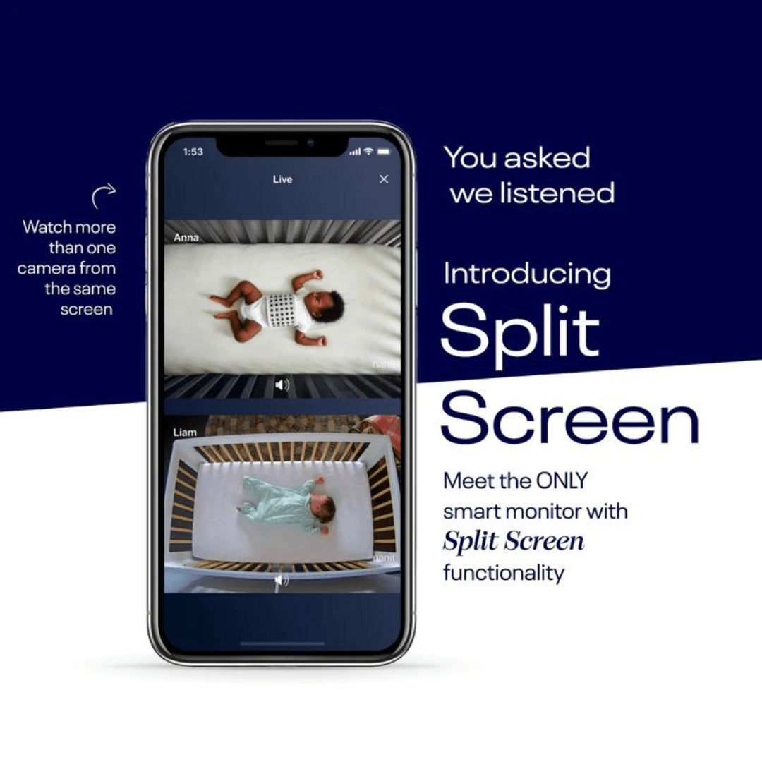 Nanit Baby Monitoring Nanit Pro Smart Baby Monitor & Floor Stand - Small Band Included