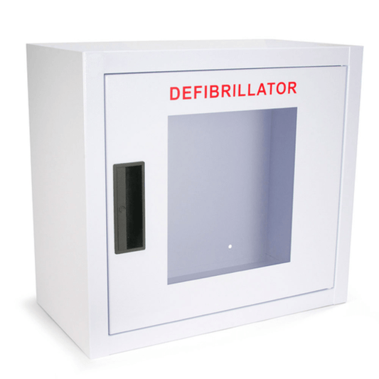 CenterpeaceHealth AED Accessories AED Cabinet Large - Available in three options, Basic, with  Alarm, or with Alarm & Strobe