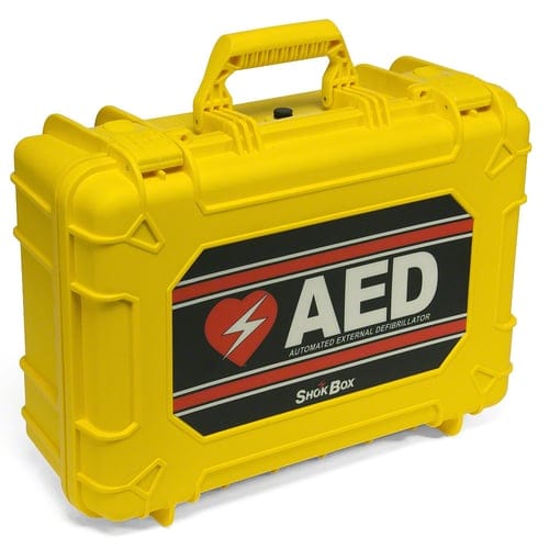 CenterpeaceHealth AED Packages Youth Plus Large Cabinet Package - AED Defibrillator for schools - youth sports