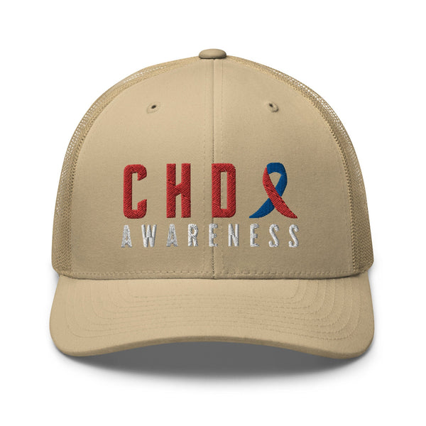 CenterpeaceHealth Apparel and Accessories CHD Awareness Trucker Cap