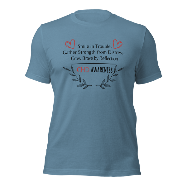 CenterpeaceHealth Apparel and Accessories Smile in Trouble Unisex t-shirt
