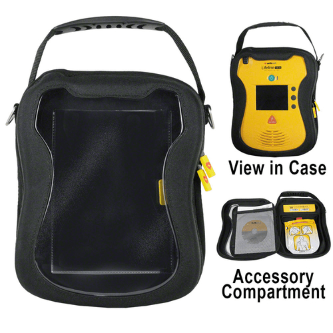 CenterpeaceHealth Defibtech Lifeline View AED - Available with or without Carrying Case