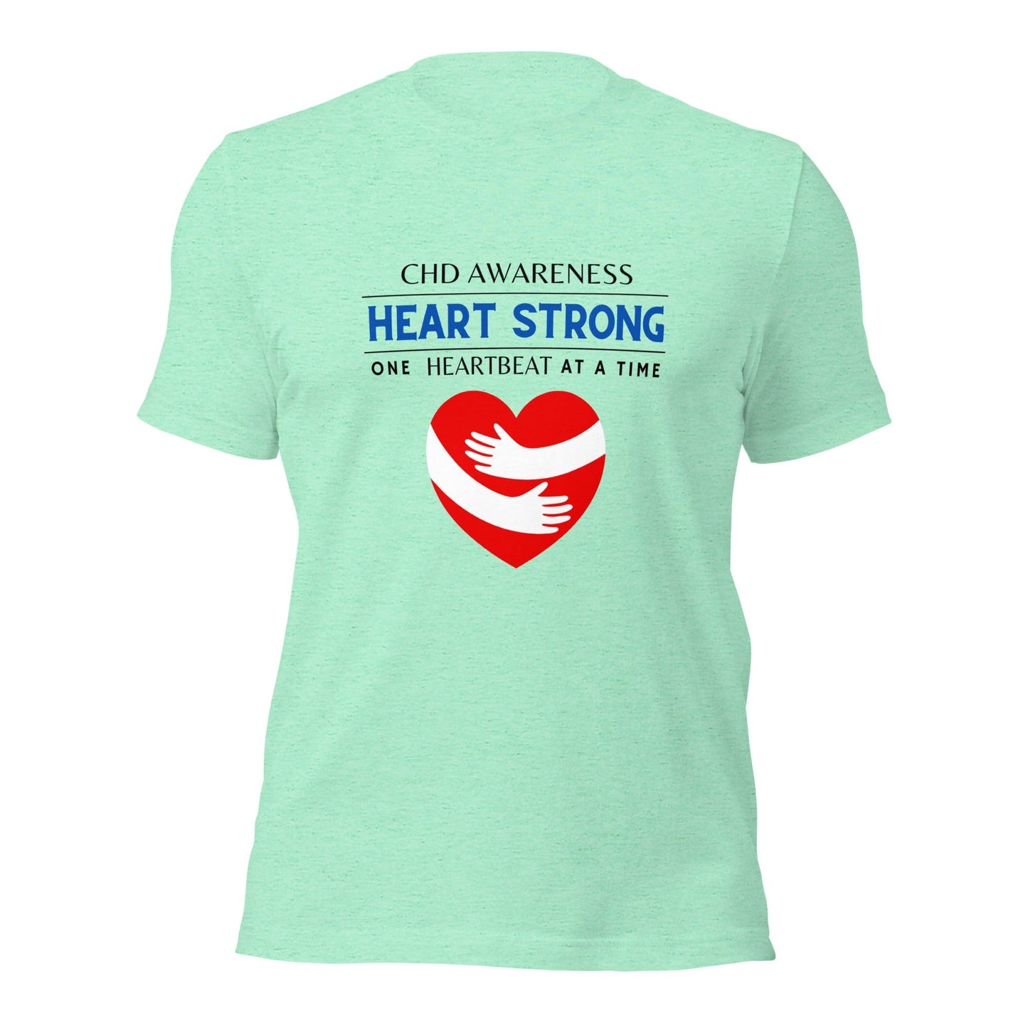 CenterpeaceHealth Heather Mint / S Heart Strong Unisex t-shirt