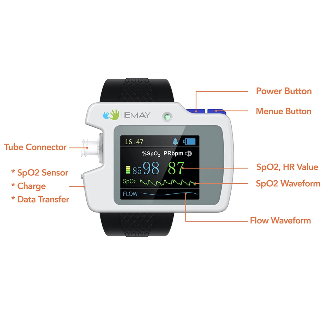 EMAY Health Monitoring EMAY SleepO2 Pro Sleep Apnea Monitor