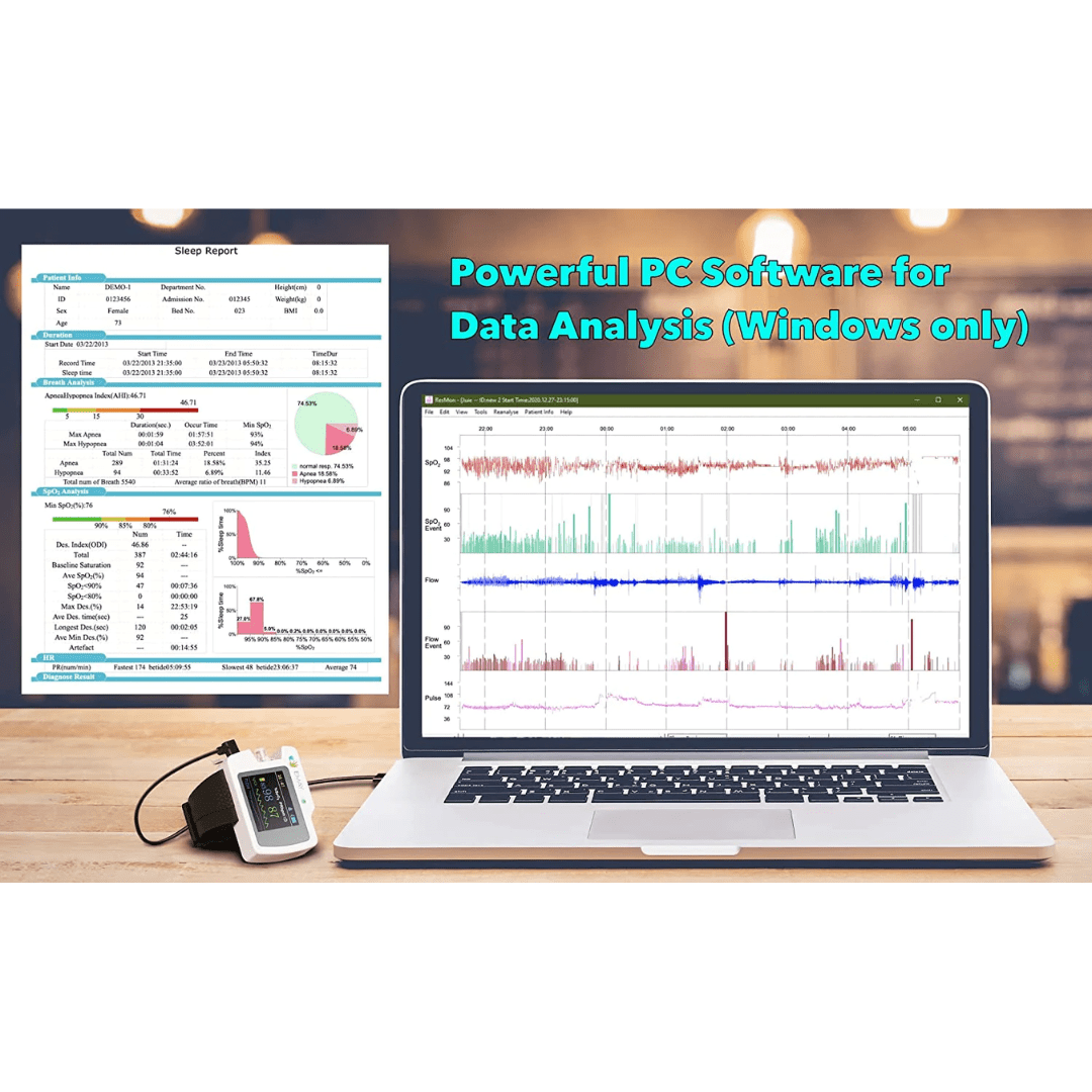 EMAY Health Monitoring EMAY SleepO2 Pro Sleep Apnea Monitor