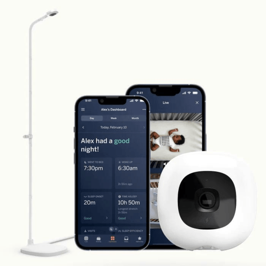 Nanit Baby Monitoring Nanit Pro Smart Baby Monitor & Floor Stand - Small Band Included